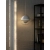 Lampa wisząca  z mosiężnym pierścieniem i białym metalowym kloszem Tavia NO2412353001 - Nordlux